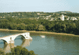 Avignon - zbořený most (Francie)