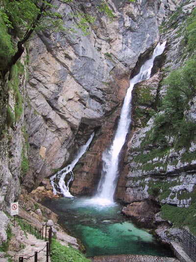 Vodopád Savica (Slovinsko)