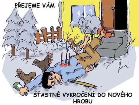 Šťastné vykročení …